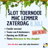 Slot toernooi MHC Lemmer Nieuws